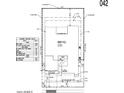 Schematic layout of property including square footage calcs and driveway at 26161 S 225Th Way, Queen Creek, AZ 85142