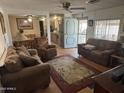 Comfortable living room with plush seating and an inviting rug at 4065 E University Dr # 517, Mesa, AZ 85205