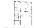 Home floor plan showing layout of bedrooms, bathrooms, kitchen, and living spaces at 11207 N 165Th Ave, Surprise, AZ 85388