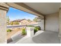 Covered porch with desert landscaping at 4441 E Via Dona Rd, Cave Creek, AZ 85331