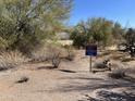 View of the desert preserve and desert landscaping near the property at 5426 E Calle De Baca --, Cave Creek, AZ 85331