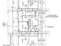 Detailed site plan of the property showcasing lot dimensions, building footprint, and surrounding landscape and access roads at 14628 W Sand Hills Rd, Surprise, AZ 85387