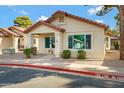 Charming single-story home with a well-manicured lawn and inviting entrance, located in a peaceful neighborhood at 1120 N Val Vista Dr # 2, Gilbert, AZ 85234