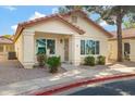 Charming single-story home with a well-manicured lawn and inviting entrance, located in a peaceful neighborhood at 1120 N Val Vista Dr # 2, Gilbert, AZ 85234