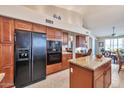 Kitchen featuring granite countertops, stainless steel appliances, and recessed lighting at 3032 N 160Th Ave, Goodyear, AZ 85395