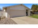 Spacious two-car garage and driveway provide ample parking for residents and guests at 14426 N 52Nd Ave, Glendale, AZ 85306