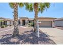 Beautiful single Gathering home with mature palm trees and desert landscaping at 14837 W Crocus Dr, Surprise, AZ 85379