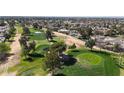 Scenic view of the golf course with lush green fairways and trees, highlighting a well-maintained golfing experience at 4523 W Bluefield Ave, Glendale, AZ 85308