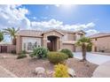 Beautiful two-story home with mature desert landscaping and a three-car garage at 1473 E Mead Dr, Chandler, AZ 85249