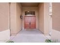 Inviting front entrance with double doors and decorative light fixture at 1473 E Mead Dr, Chandler, AZ 85249