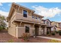 Inviting exterior showcasing a well-maintained yard, a charming facade, and great natural light at 3819 E Jasper Dr, Gilbert, AZ 85296