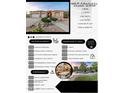 Real estate ad detailing key home features, neighborhood amenities, and local points of interest at 4662 W Fallen Leaf Ln, Glendale, AZ 85310