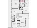 Second floor layout featuring a loft, three bedrooms, and primary suite with dual walk-in closets at 8831 W Pasadena Ave, Glendale, AZ 85305