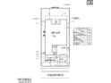 Detailed site plan showing the layout of the house with patio and garage square footage at 16686 W Saguaro Park Ln, Surprise, AZ 85387