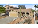 Charming single-story home featuring a two-car garage and low-maintenance desert landscaping at 15853 S 17Th Dr, Phoenix, AZ 85045