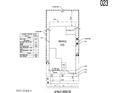 Diagram showing the property outline, with the location of the patio and the driveway at 17627 W Palo Verde Dr, Litchfield Park, AZ 85340