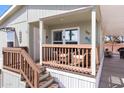 Inviting front porch with comfortable seating perfect for relaxing and enjoying the outdoors at 7807 E Main St # Cc-98, Mesa, AZ 85207