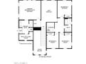 Detailed second-floor layout featuring the primary bedroom suite, loft, three additional bedrooms, and a laundry room at 11051 E Ulysses Ave, Mesa, AZ 85212