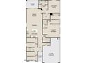 Detailed floor plan showcasing the layout of the home, including bedrooms, bathrooms, and living spaces at 4293 E Brook Lynn Pl, San Tan Valley, AZ 85143