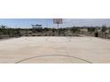 Outdoor basketball court with benches, surrounded by desert landscape at 24080 W Bowker St, Buckeye, AZ 85326