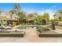 Picturesque backyard pool with desert landscaping, creating a private and serene outdoor retreat at 8724 N 68Th St, Paradise Valley, AZ 85253