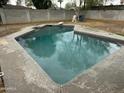 Backyard featuring a concrete framed pool, creating a refreshing and private outdoor space at 1535 W Berridge Ln, Phoenix, AZ 85015