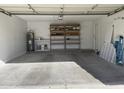Spacious two-car garage with shelving and storage for all your needs at 3758 E Ironwood Dr, Phoenix, AZ 85044