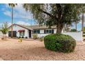 Quaint single-story home featuring low-maintenance landscaping and a cozy covered entrance at 501 E Hermosa Dr, Tempe, AZ 85282