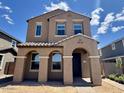 Charming two-story home featuring a covered entryway and neutral color palette at 26029 N 23Rd Ave, Phoenix, AZ 85085