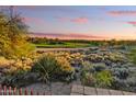 Scenic view of a lush golf course surrounded by desert vegetation, offering a serene outdoor experience at 10567 E Fernwood Ln, Scottsdale, AZ 85262