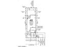 Plot plan shows dimensions of home with a Spanish right elevation located on W Hope Drive at 16823 W Hope Dr, Surprise, AZ 85388