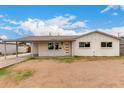 Inviting single-story home with covered parking, clean lines, and desert landscaping under a bright, cloudy sky at 3626 W Elm St, Phoenix, AZ 85019