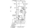 Detailed survey showcasing the layout of the home with its garage, porch, property line, and outdoor living area at 10854 E Tiburon Ave, Mesa, AZ 85212