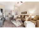 Cozy living room with comfortable seating, neutral tones, and open layout for easy entertaining at 5335 E Shea Blvd # 2047, Scottsdale, AZ 85254