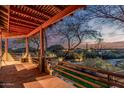 Spacious balcony offering panoramic city views and desert vistas, perfect for enjoying sunsets and outdoor gatherings at 3201 N 91St St, Mesa, AZ 85207
