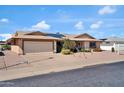 Single Gathering home with well manicured landscaping and two car garage at 10842 W Sarabande Cir, Sun City, AZ 85351