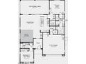 Floorplan shows a layout with an open great room, a dining area, and an optional study at 39801 N Trajen Pl, San Tan Valley, AZ 85140