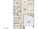 Detailed floor plan showcasing the layout of this home, including bedrooms, bathrooms, kitchen, garage, and great room at 15784 W Beryl Ave, Waddell, AZ 85355