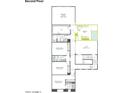 Second floor plan featuring a primary suite, a loft, three additional bedrooms, and two bathrooms at 2242 E Foremaster Rd, San Tan Valley, AZ 85140