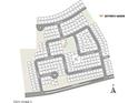 This community map shows streets and lot numbers in the Butterfly Gardens at 24250 N 143Rd Ln, Surprise, AZ 85387