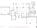 Detailed floor plan showcasing the layout of the home's rooms and dimensions at 1523 N 103Rd St, Mesa, AZ 85207