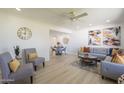 Bright and airy living room showcasing modern decor, stylish furniture, and an open floor plan at 8613 E Citrus Way, Scottsdale, AZ 85250