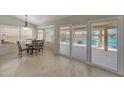 Charming dining area with views of the water, perfect for enjoying meals with a picturesque backdrop at 10913 W Chino Dr, Peoria, AZ 85373