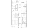 Detailed floor plan showcasing the layout of the home, including bedrooms, bathrooms, and living areas at 15005 W Gray Fox Trl, Surprise, AZ 85387