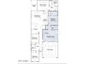 Detailed floor plan showcasing the layout of the home and its various rooms at 4646 E French Rd, San Tan Valley, AZ 85143