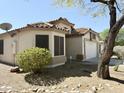 Charming single-story home with tile roof, neutral stucco, and well-maintained landscaping at 4643 E Cherry Hills Dr, Chandler, AZ 85249