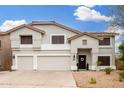 Charming two-story home with a three-car garage and well-manicured landscaping at 2046 E Avenida Del Sol --, Phoenix, AZ 85024