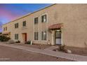 Townhome exterior with inviting front entryway and neutral colors at 8226 N 32Nd Dr, Phoenix, AZ 85051