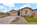 Charming single-story home boasts a beautifully landscaped front yard and inviting curb appeal at 23434 N 76Th Way, Scottsdale, AZ 85255
