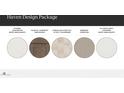 A design package with kitchen countertop, dovetail cabinetry, porcelain floor tile, bedroom carpeting and all bath vanity counters at 5027 S 233Rd Dr, Buckeye, AZ 85326